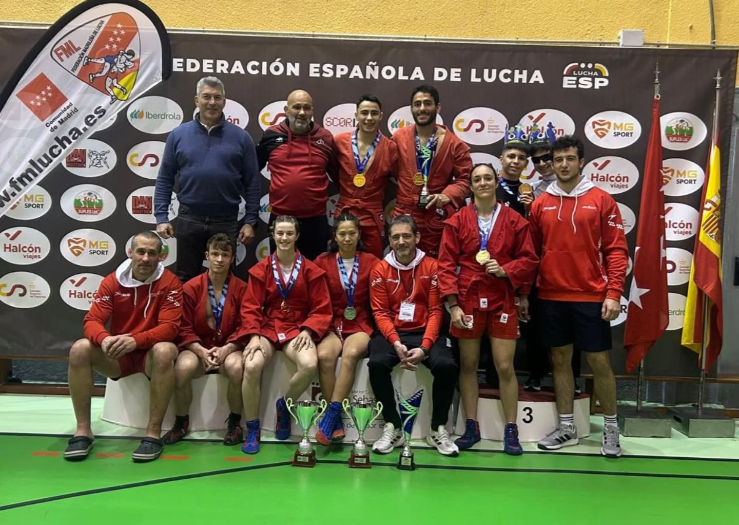 Gran actuaci&oacute;n en el Campeonato de Espa&ntilde;a S&eacute;nior de Sambo Deportivo